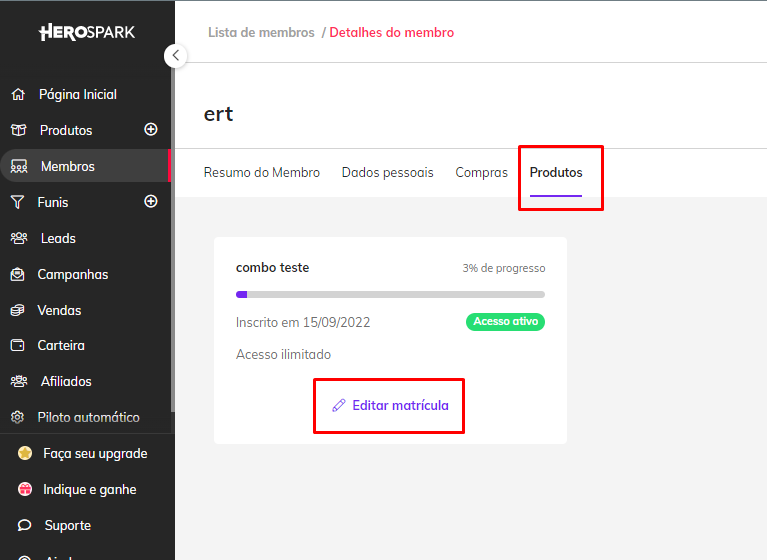 Como solicitar reembolso – HeroSpark